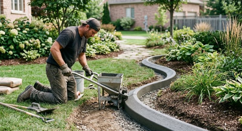 Landscape Curbing Installation in Honolulu, HI