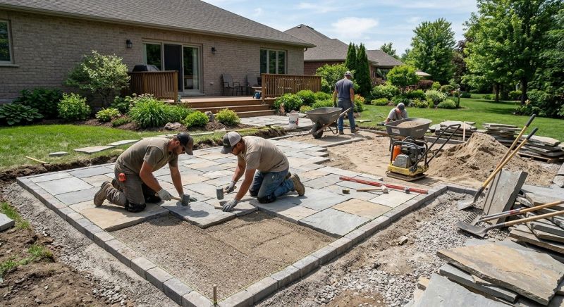 Paver Patio Installation in Norwalk, CT
